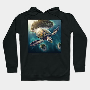 The flying turtle Hoodie